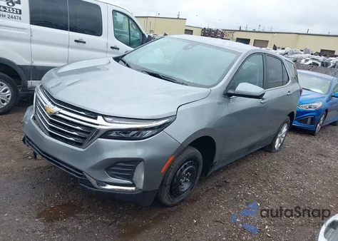 2023 Chevrolet Equinox Awd 2Fl из США, поврежденный, VIN 3GNAXTEG8PL245611